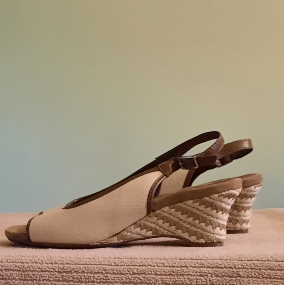 A2 by Aerosoles Fabric Wedge Sandal